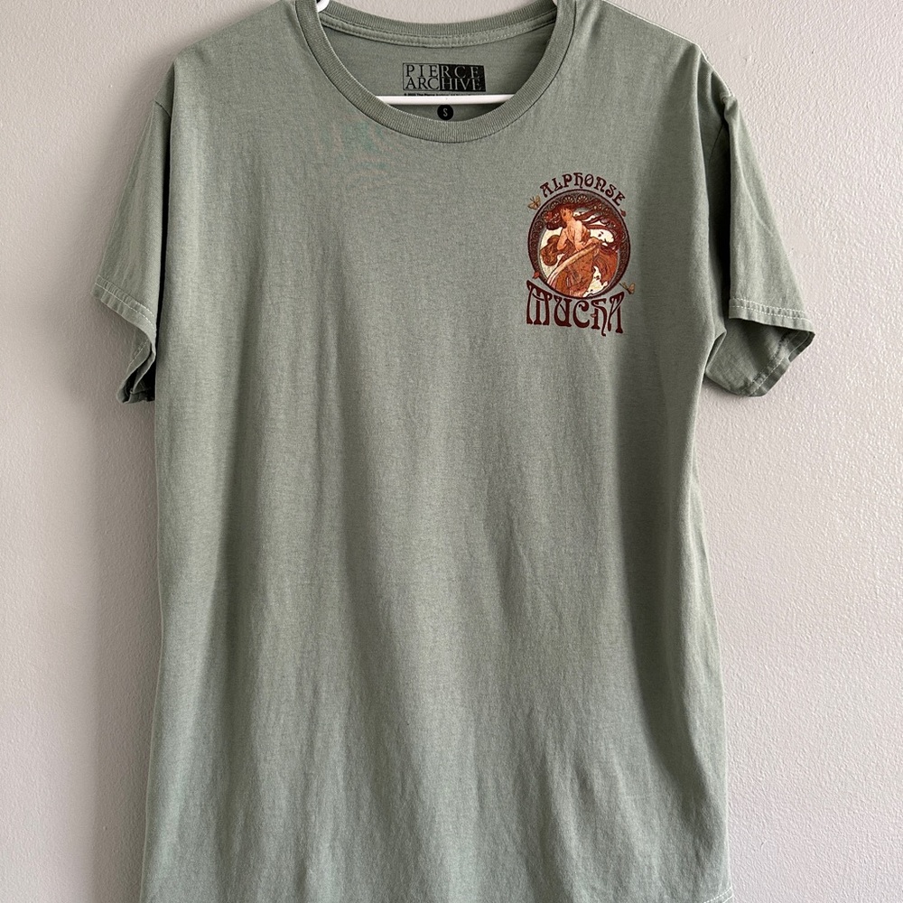 Mucha The Art Series Pierce Archive Graphic Tshirt